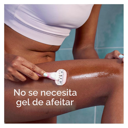 Venus ComfortGlide White Tea - Cuchillas de afeitar para mujer, con...