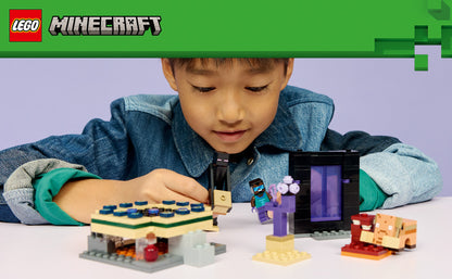 LEGO Minecraft Nether End Portal Journey - Juguete de