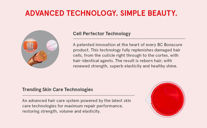 BC BONACURE Peptide Repair Rescue - Extremos sellados, 3.38 onzas (3.4 fl oz)