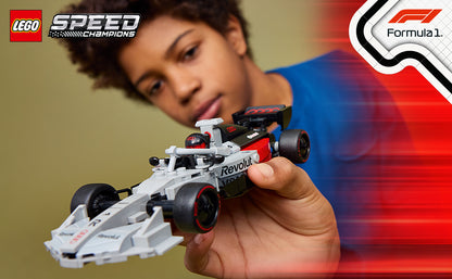 LEGO Speed Champions Audi Revolut F1 Team R26 - Juego de construcción para niños y niñas, a partir de 10 años, kit de coche F1 para exhibir o jugar, regalo para cumpleaños - 77259
