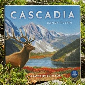 AEG y Flatout Games | Cascadia - Juego de mesa galardonado ambientado en el Noroeste del Pacífico | Fácil de aprender | Rápido de jugar | A partir de 10 años+