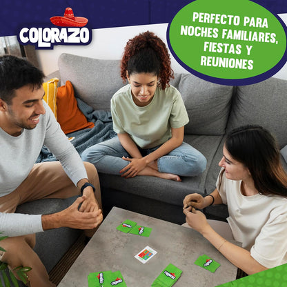 Colorazo – Juego de Mesa en Español para Familias Bilingües y Fiestas