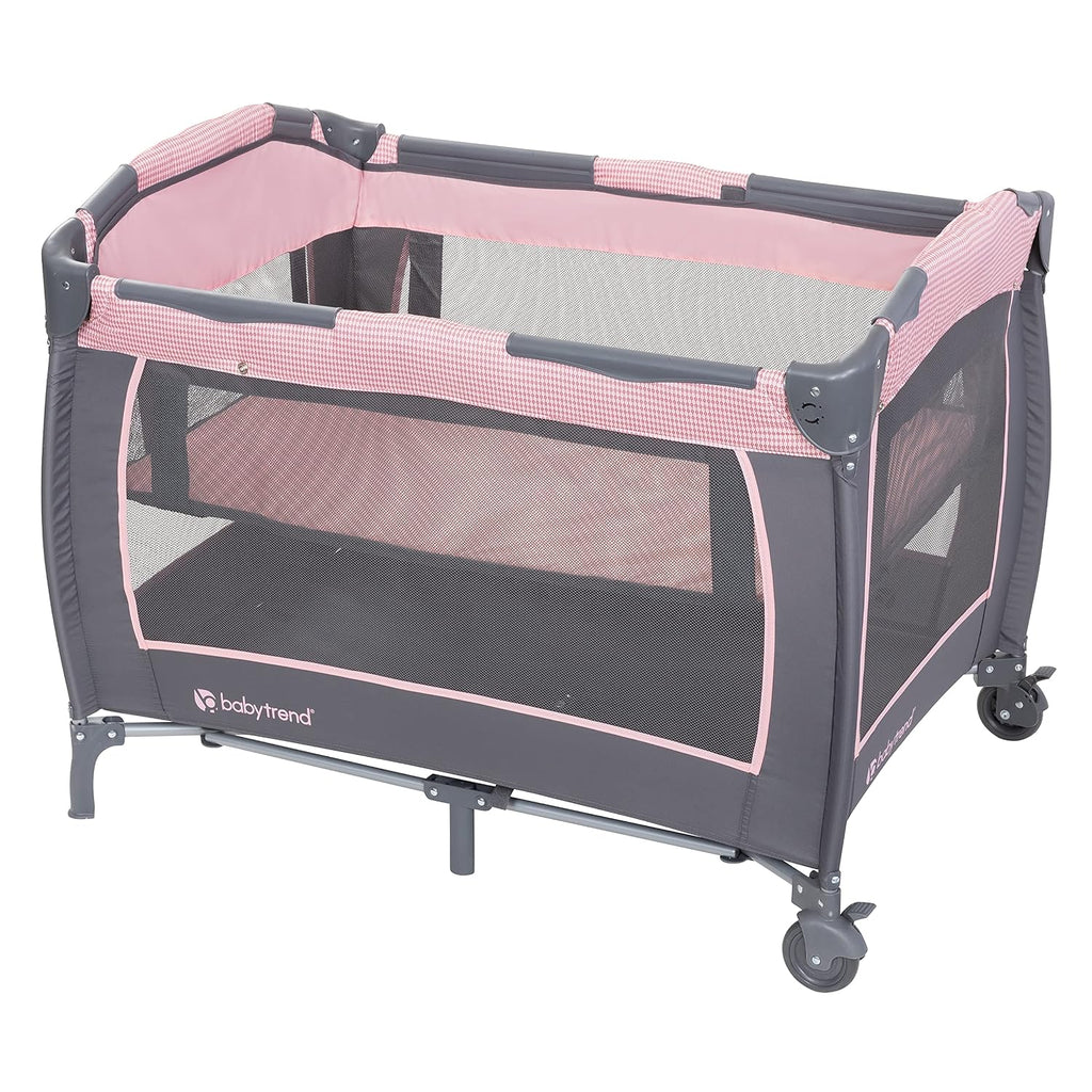 Baby Trend - Cuna Lil Snooze Deluxe III, color rosa