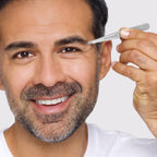 Tweezerman - Pinza inclinadas para cejas de acero inoxidable
