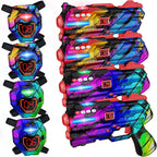 Juego de 4 Pistolas de Laser Tag con Chalecos de Pantalla de Puntua...
