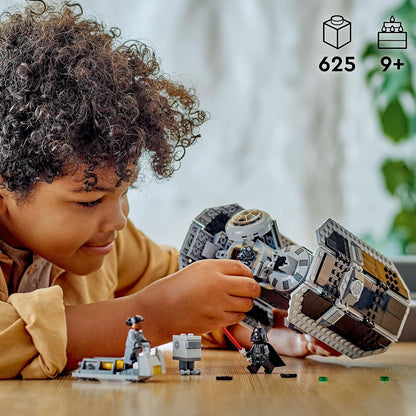 LEGO Star Wars TIE Bomber Kit de Construcción de Modelo, Caza Estelar de Juguete de Star Wars con Figura de Droide Gonk, Minifigura de Darth Vader y Sable de Luz, Regalo Coleccionable de Star Wars