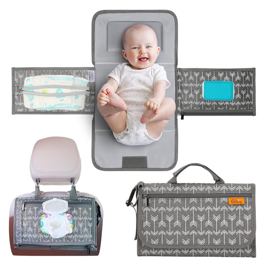 Kopi Baby Cambiador de pañales portátil, bolsa de viaje con bolsill...