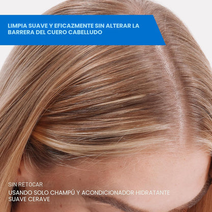 CeraVe Champú Hidratante Suave, Con Ceramidas, Niacinamida y Ácido...