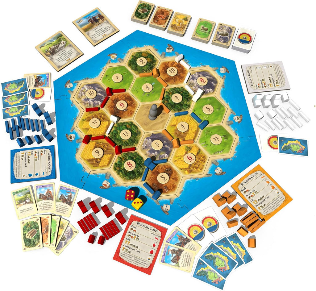 Juego de mesa CATAN - ¡Embárcate en un viaje de descubrimiento y co...