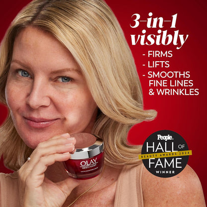 Olay Crema hidratante facial Regenerist para mujeres, sin fragancia...