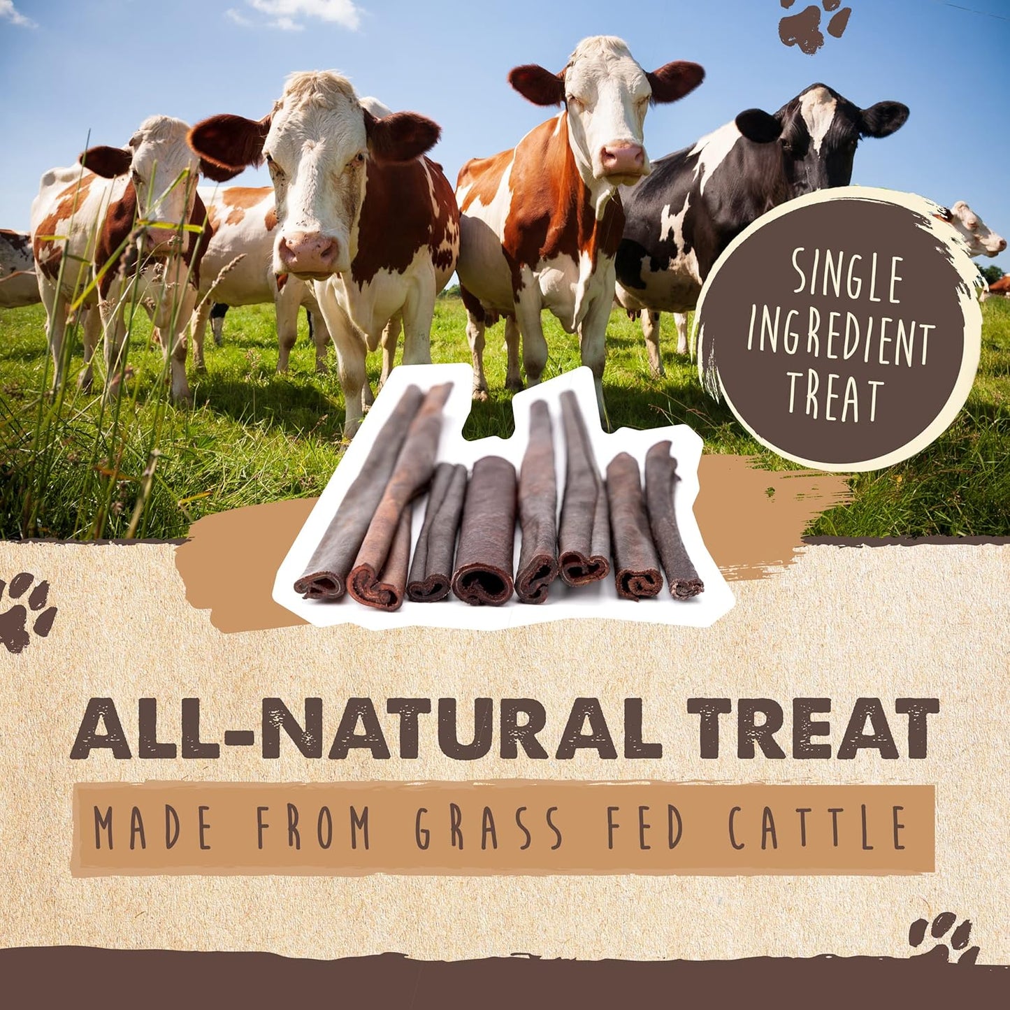 Mighty Paw Palitos de colágeno para perros | Masticables de larga d...