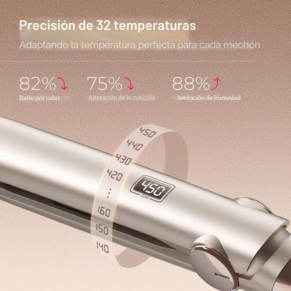 TYMO Plancha de pelo de titanio para mujer, plancha plana profesion...