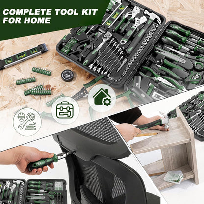 Prostormer Kit de herramientas de 259 piezas, juego de herramientas...