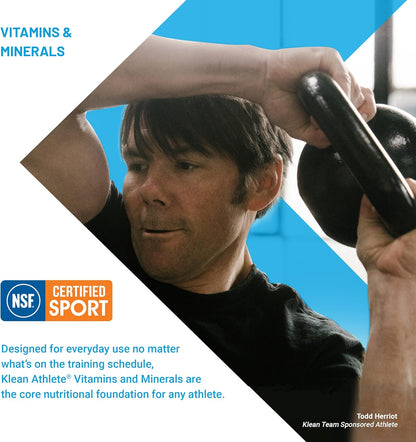 Klean Athlete Klean Multivitamínico - Nutrientes esenciales y antio...