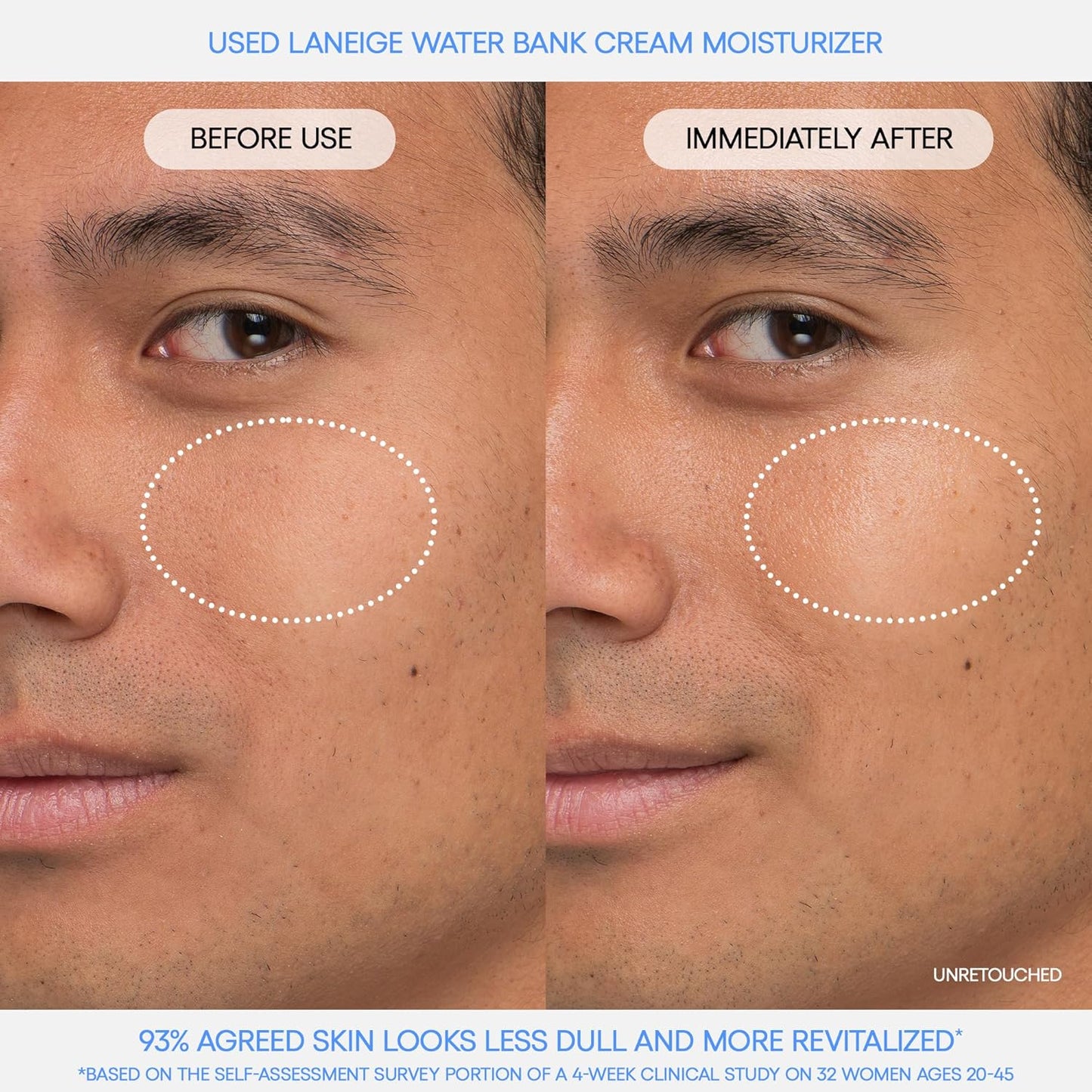 LANEIGE Crema Hidratante Water Bank Azul con Ácido Hialurónico: Cre...