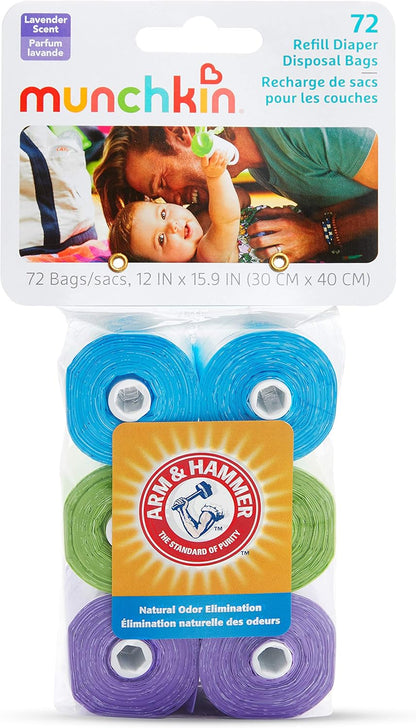 Munchkin® Arm and Hammer - Recambios para bolsas de pañales, paquet...
