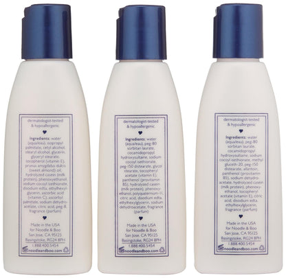 Noodle &amp; Boo Essential Care - Kit de 3 piezas de loción súper s...