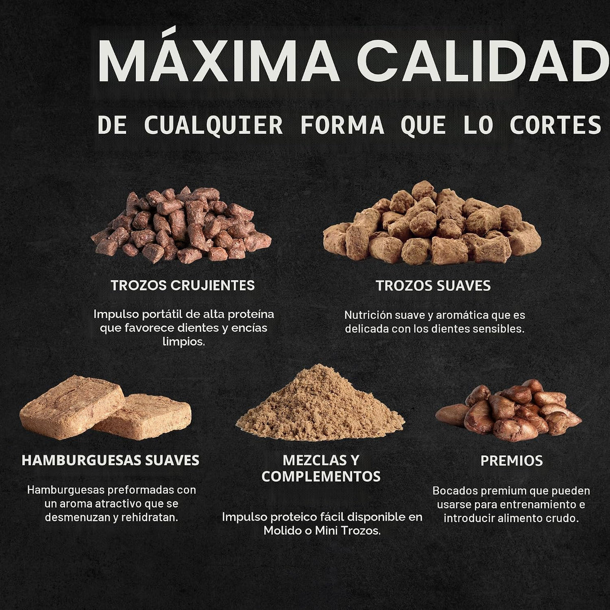 Vital Essentials Golosinas para perros de un solo ingrediente de hí...