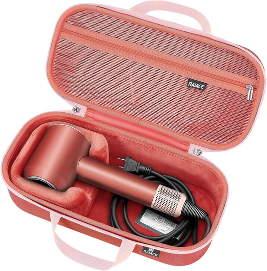 Estuche de almacenamiento rígido RAIACE compatible con secador de p...