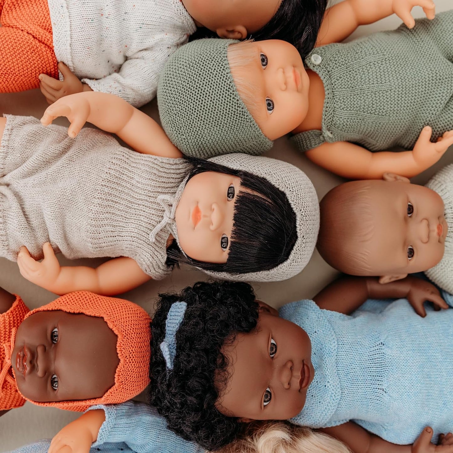 Muñeca de bebé recién nacida Miniland, anatómicamente correcta, 12....