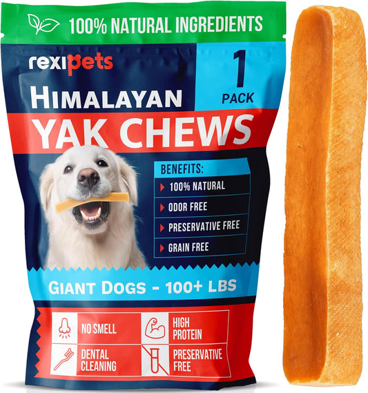 Masticables de queso de yak del Himalaya 100% naturales para perros...
