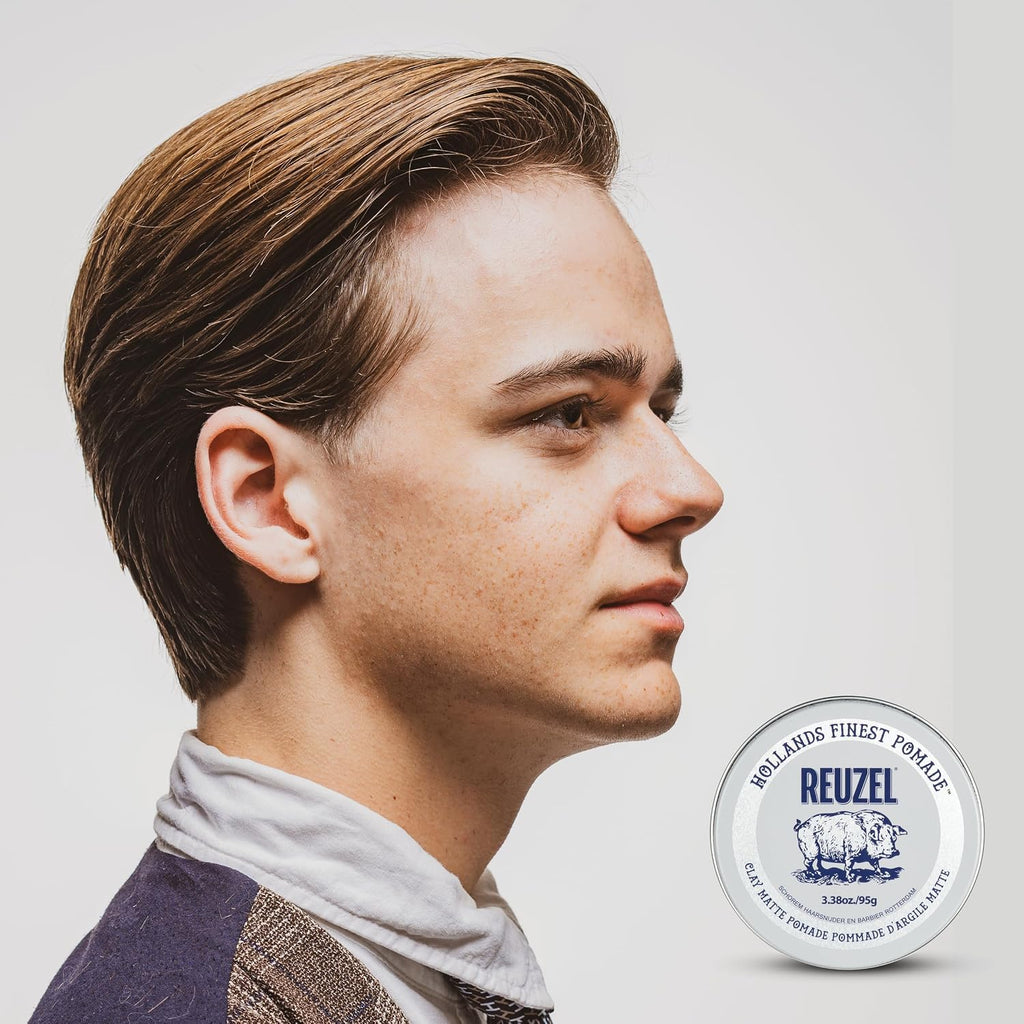 REUZEL Matte Clay Pomade 2026 - Juego de viaje por carretera, 3.38...