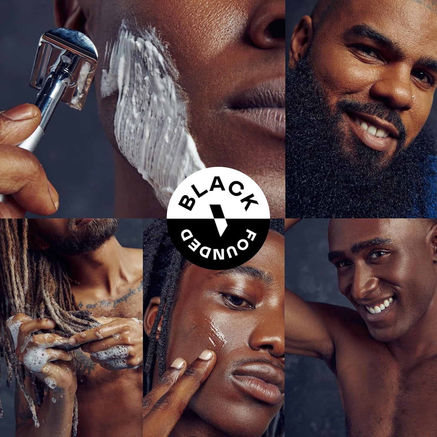 Kit de cuidado de la piel facial Bevel para hombres - Kit de rutina de cuidado de la piel para hombres incluye lavado facial con aloe vera, almohadillas exfoliantes de ácido glicólico, humectante
