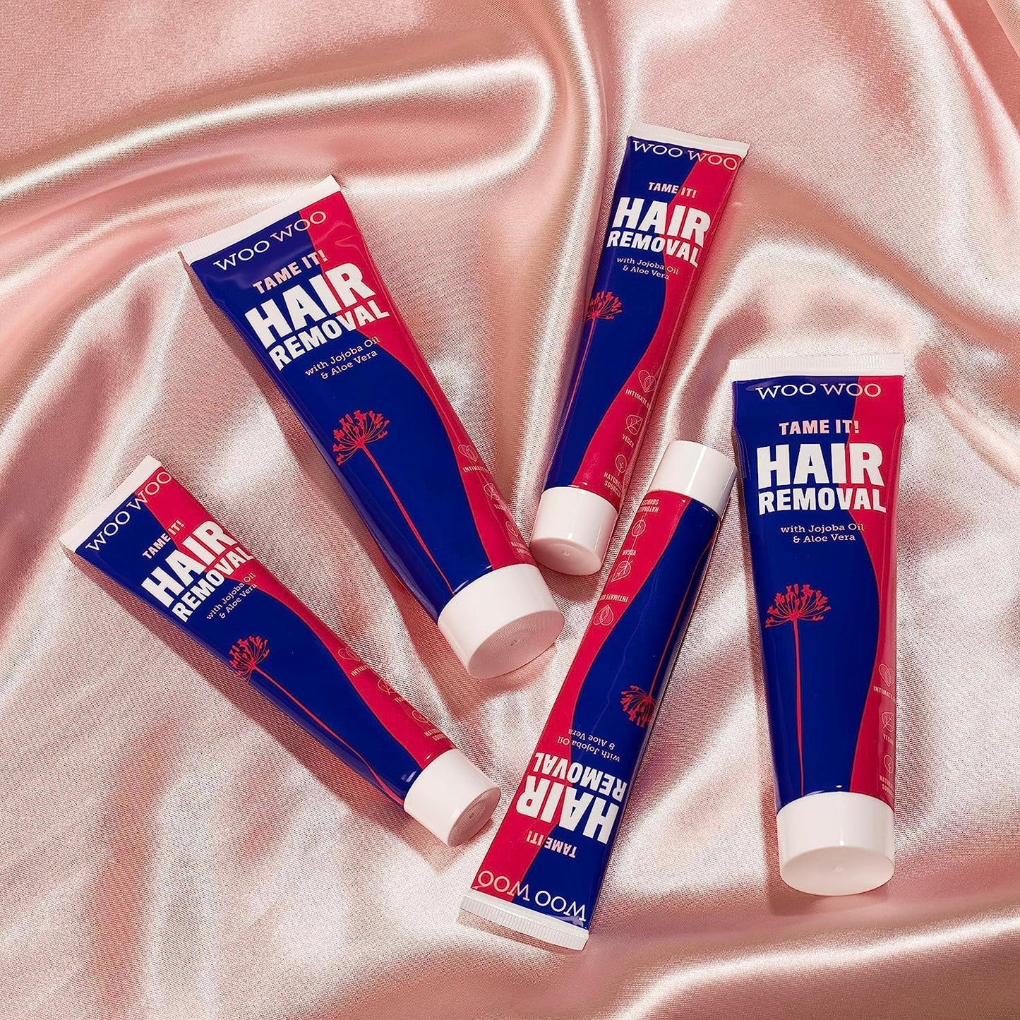WooWoo Crema natural de depilación íntima - Removedor de pelo vegan...