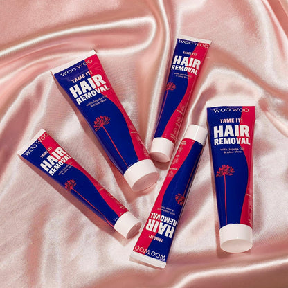WooWoo Crema natural de depilación íntima - Removedor de pelo vegan...