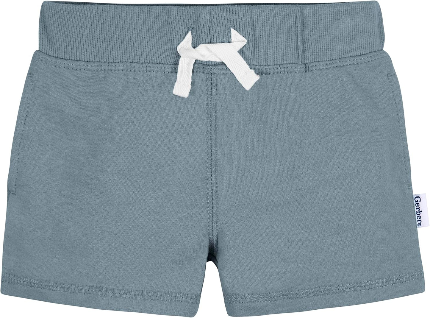 Gerber Paquete de 3 pantalones cortos de punto para bebé niño