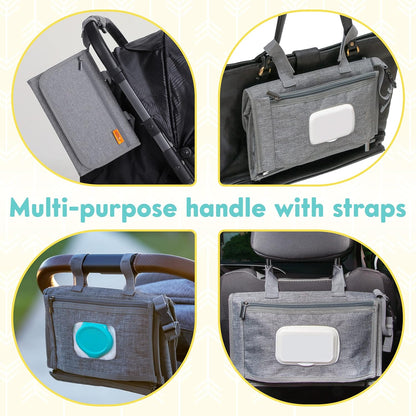 Kopi Baby Cambiador de pañales portátil, bolsa de viaje para cambia...