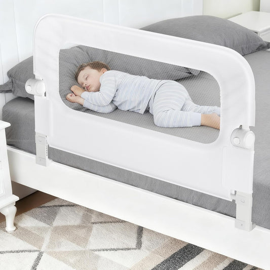 NUTIKAS Barandilla protectora para cama de bebé para niños pequeños...