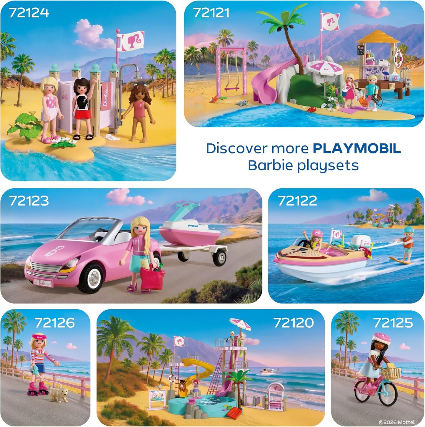 Playmobil x Barbie Beach Café