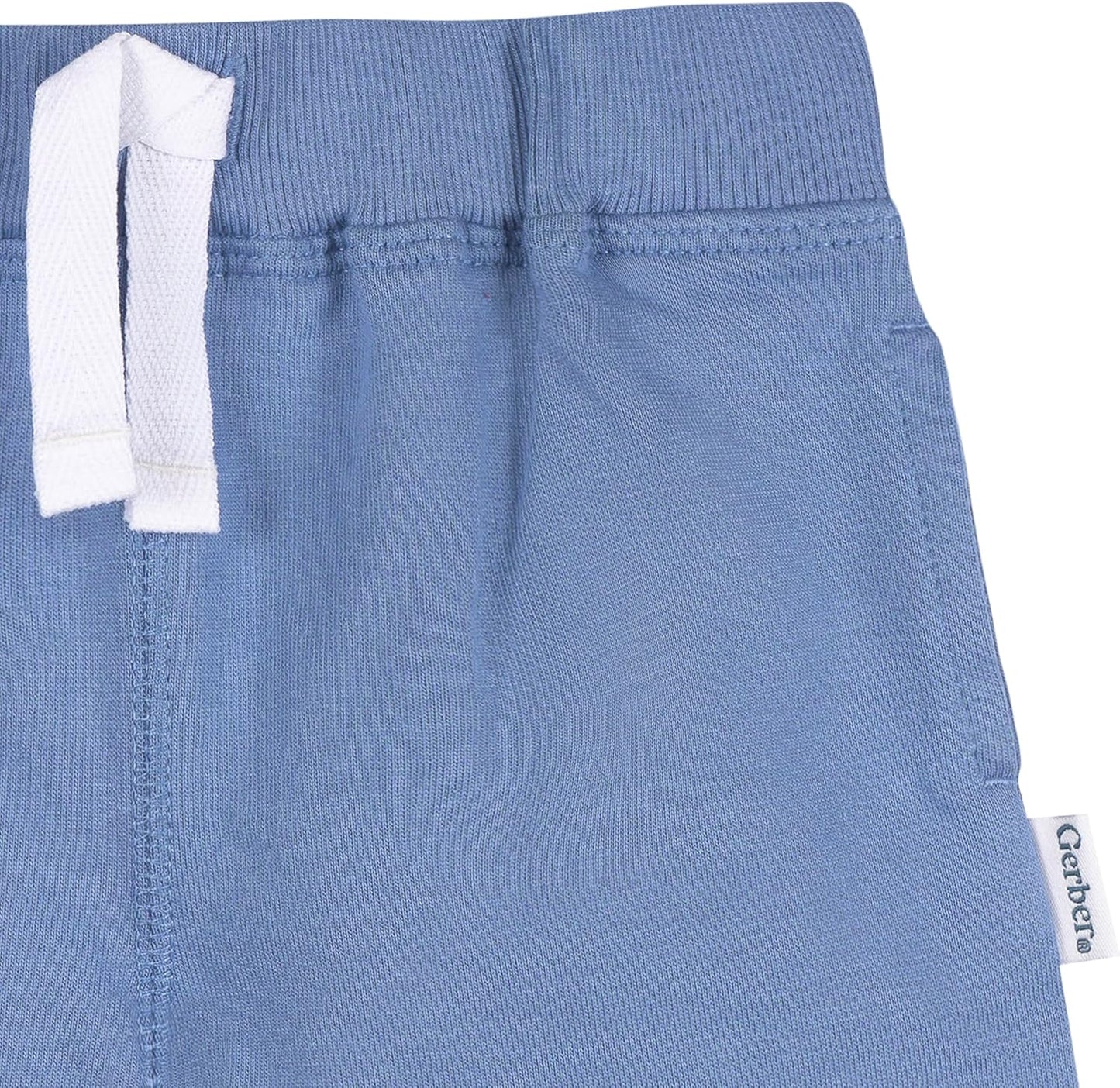 Gerber Paquete de 3 pantalones cortos de punto para bebé niño