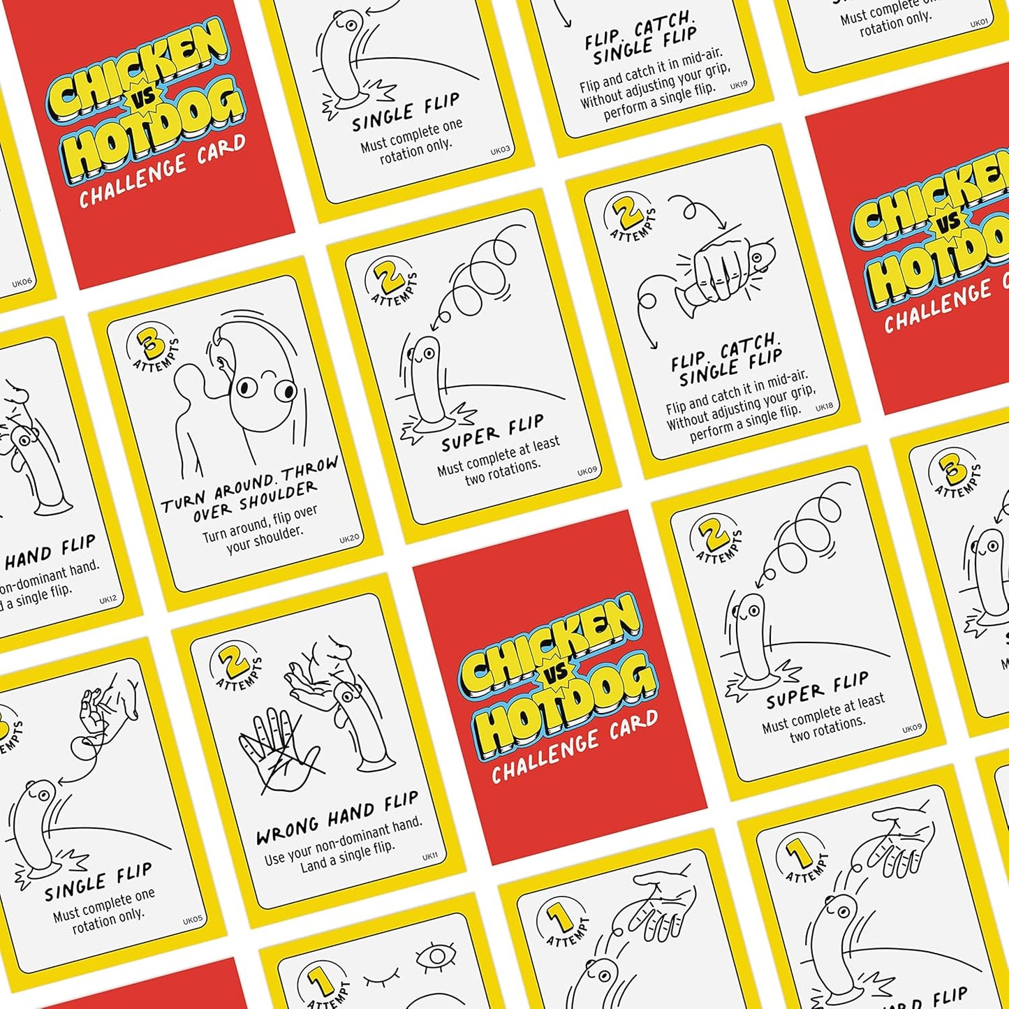 Big Potato Chicken vs Hotdog: El Juego de Mesa Definitivo para Desa...