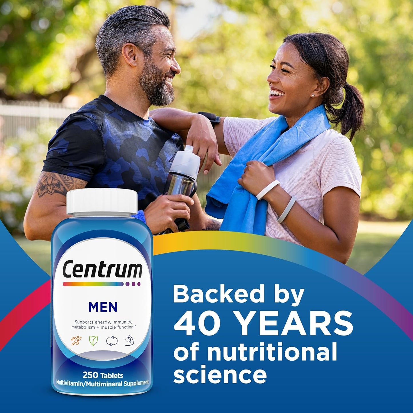Centrum Multivitamínico para hombres, suplemento multivitamínico\/m...