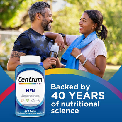 Centrum Multivitamínico para hombres, suplemento multivitamínico\/m...