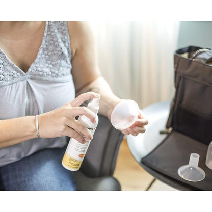 Medela Extractor de leche de limpieza rápida y accesorio desinfecta...