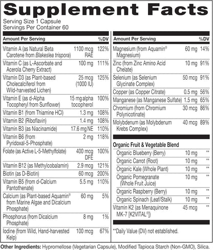 NATURELO - Multivitamínico diario para los hombres