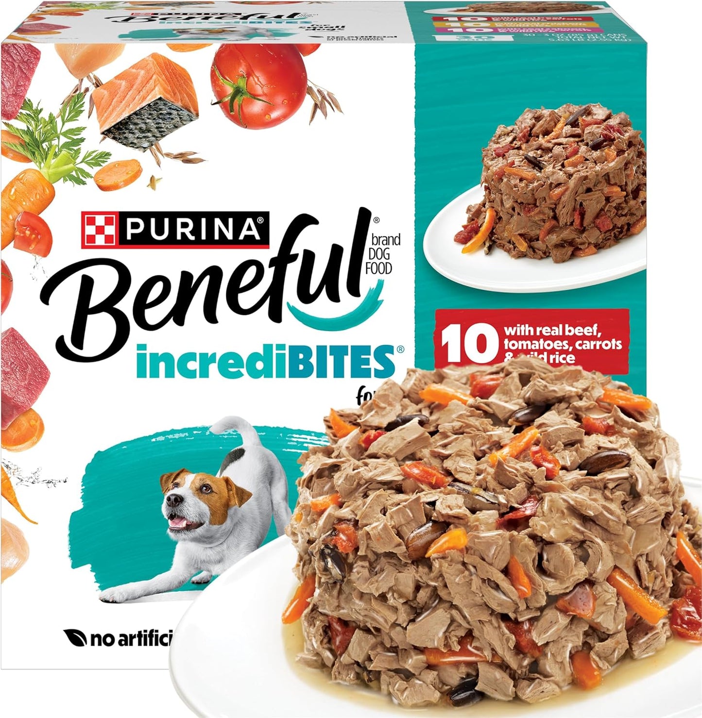 Beneful Purina - Paquete variado de alimentos húmedos para perros d...