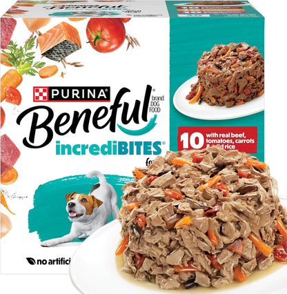 Beneful Purina - Paquete variado de alimentos húmedos para perros d...