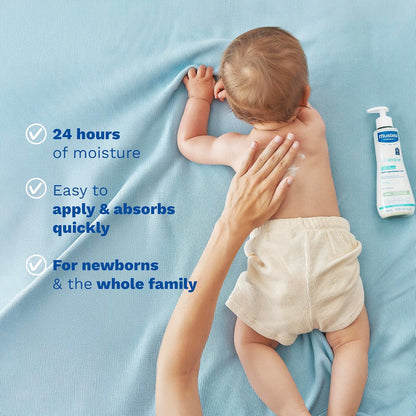 Mustela Stelatopia+ - Crema Reparadora de Lípidos - Hidratante para Piel con Tendencia al Eczema - Con Aceite Natural de Girasol y Prebiótico - Verificado por EWG - Para Bebés, Niños y Adultos - Sin