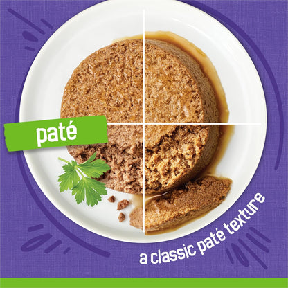 Purina Friskies Pate - Paquete variado de alimentos húmedos para ga...