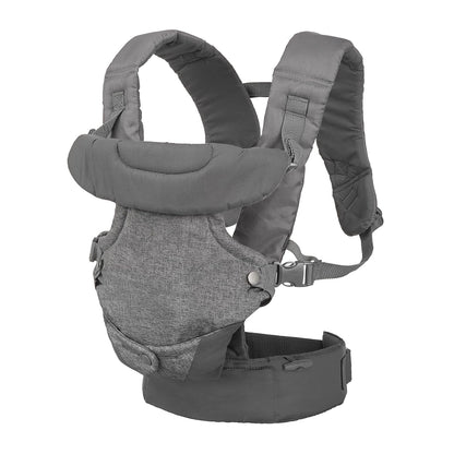 Infantino Flip - Portabebés 4 en 1 convertible, ajustable, ergonómi...