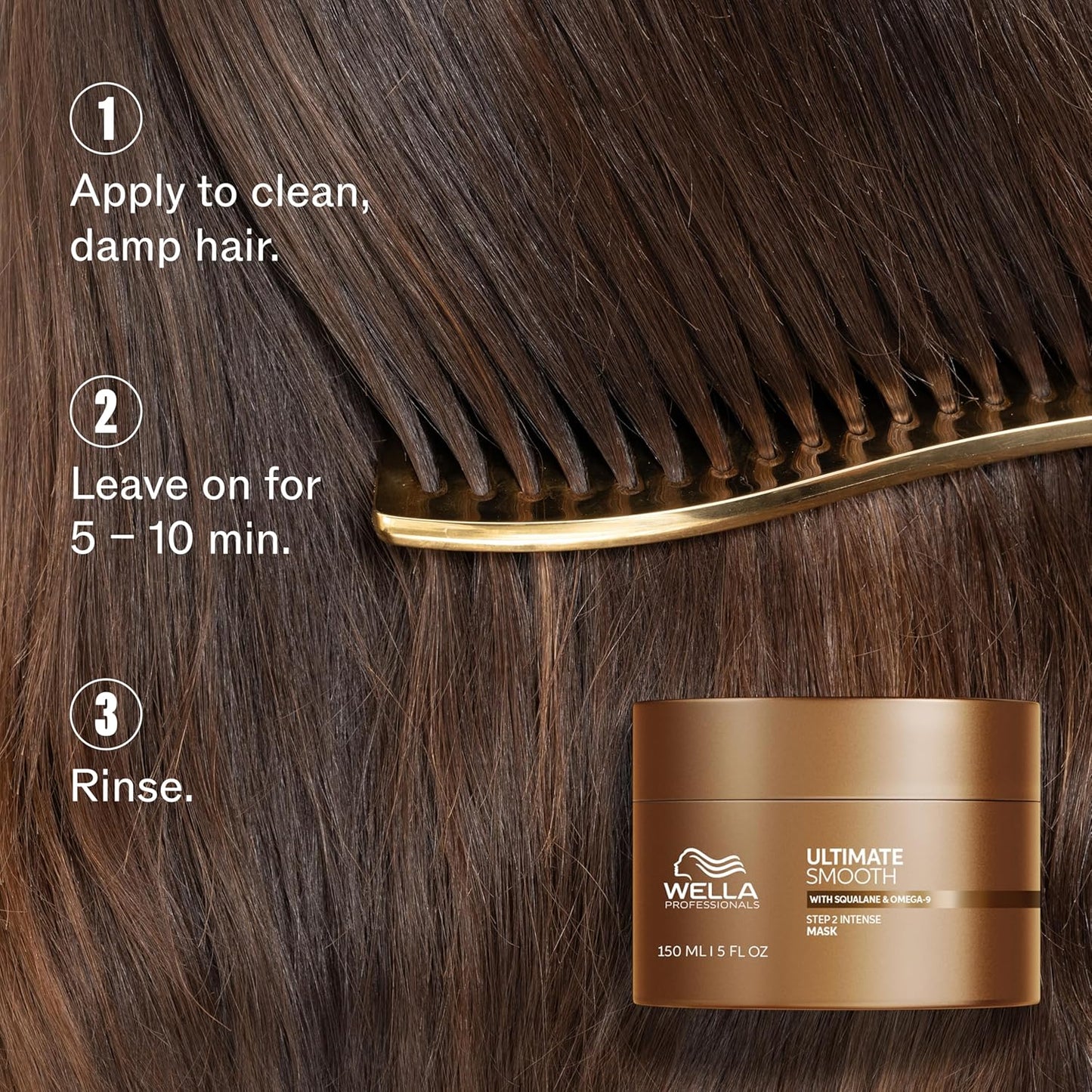 Wella Professionals ULTIMATE SMOOTH Intense Mask with Deep Nourishm...