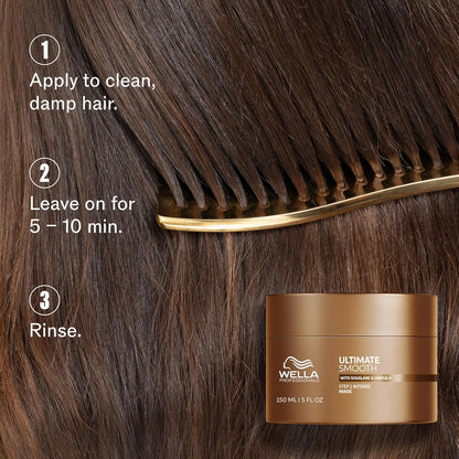 Wella Professionals ULTIMATE SMOOTH Intense Mask with Deep Nourishm...
