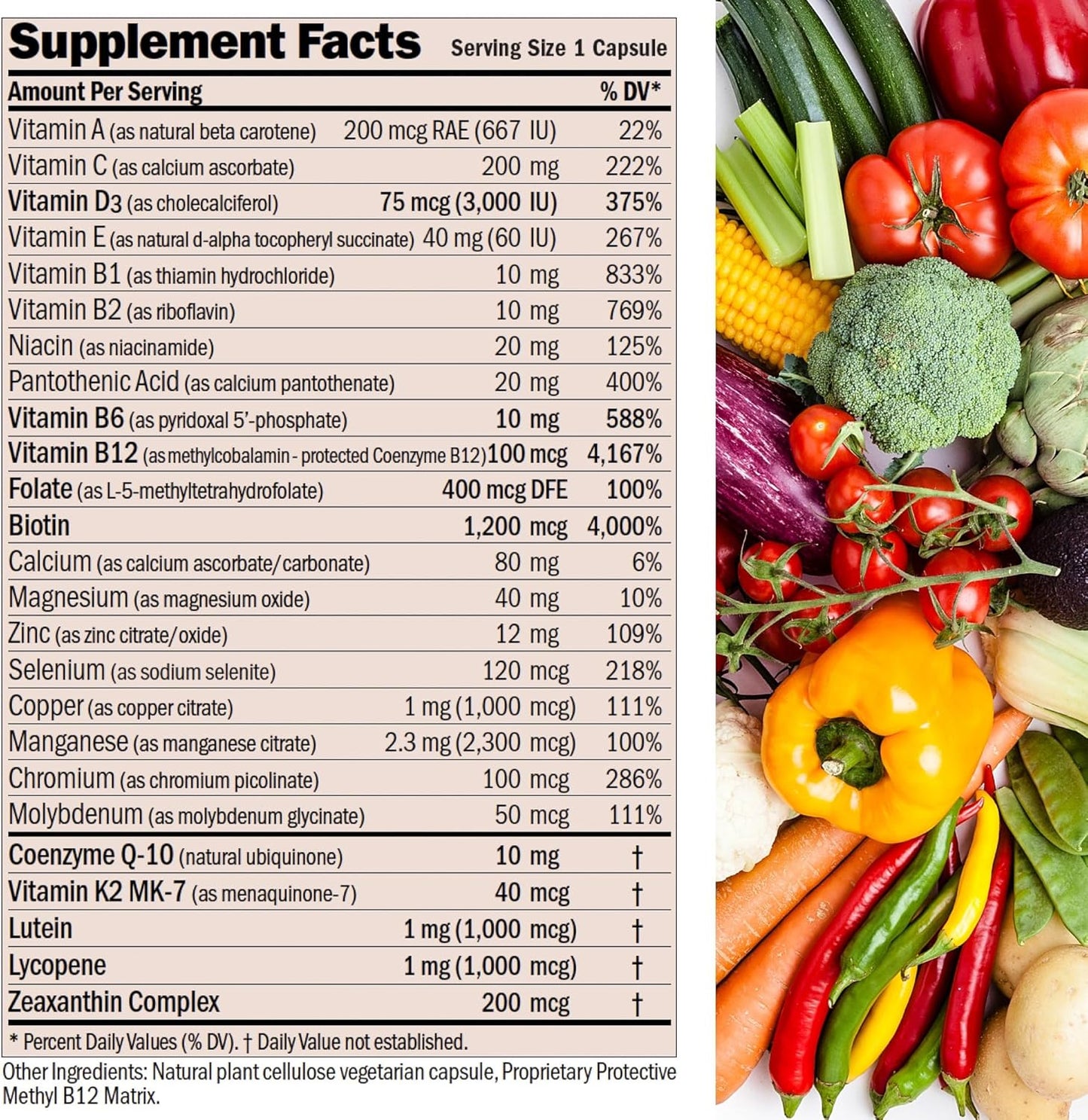 Andrew Lessman Multivitamínico Essential 1, cápsulas pequeñas, 3000...