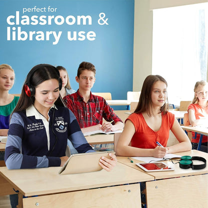 Auriculares para aula, paquete de 10 unidades, variedades de colore...