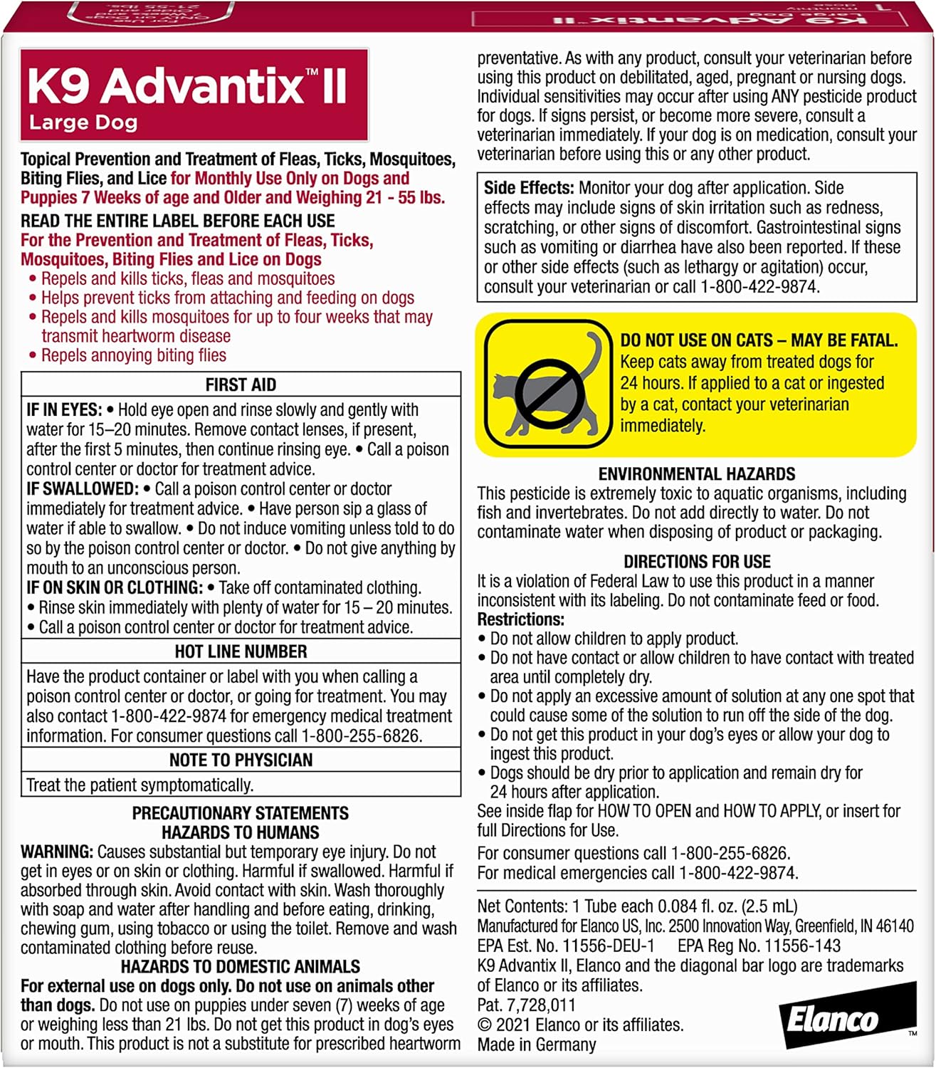 K9 Advantix II - Tratamiento y prevención veterinario recomendado p...