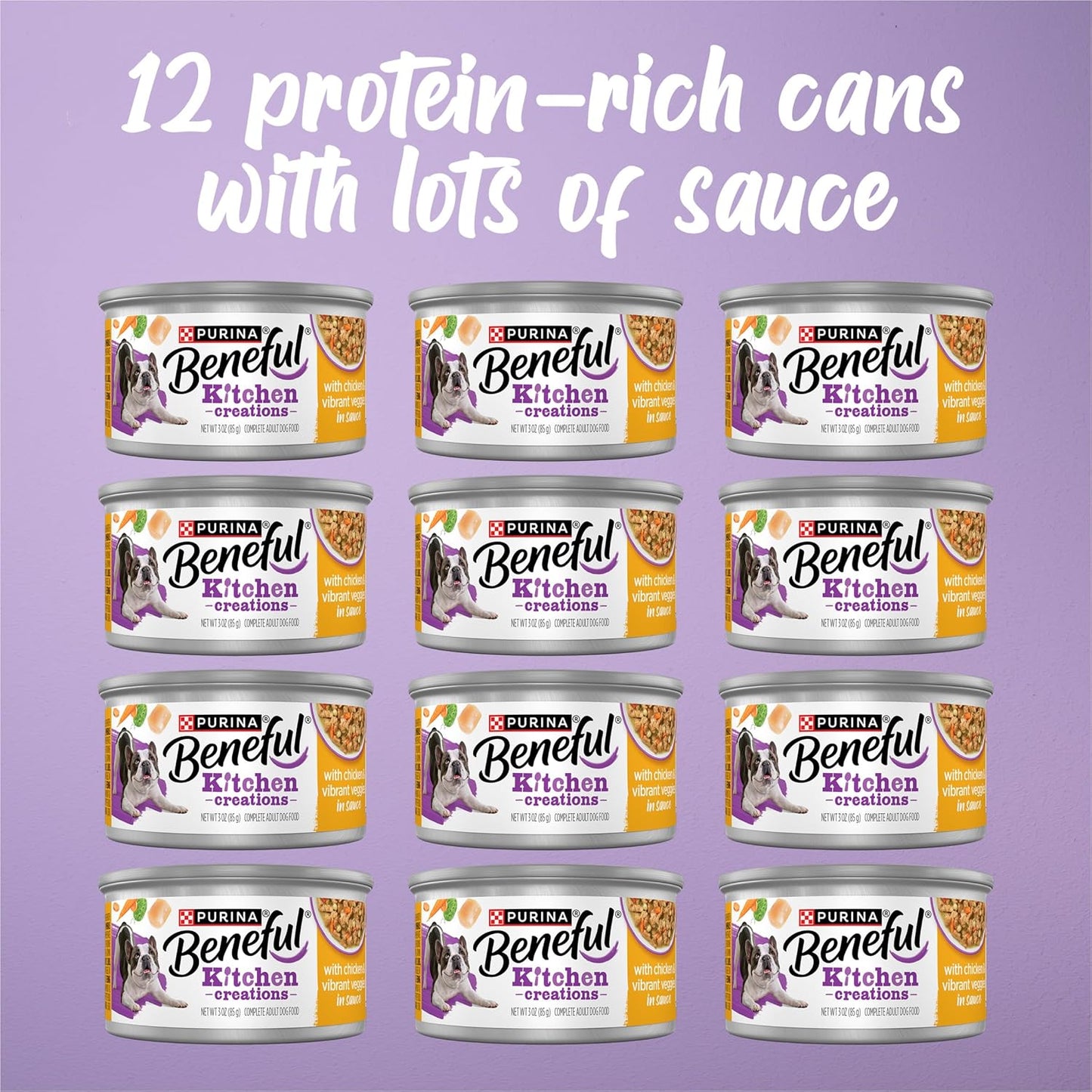 Purina Beneful Kitchen Creations - Alimento húmedo para perros con...